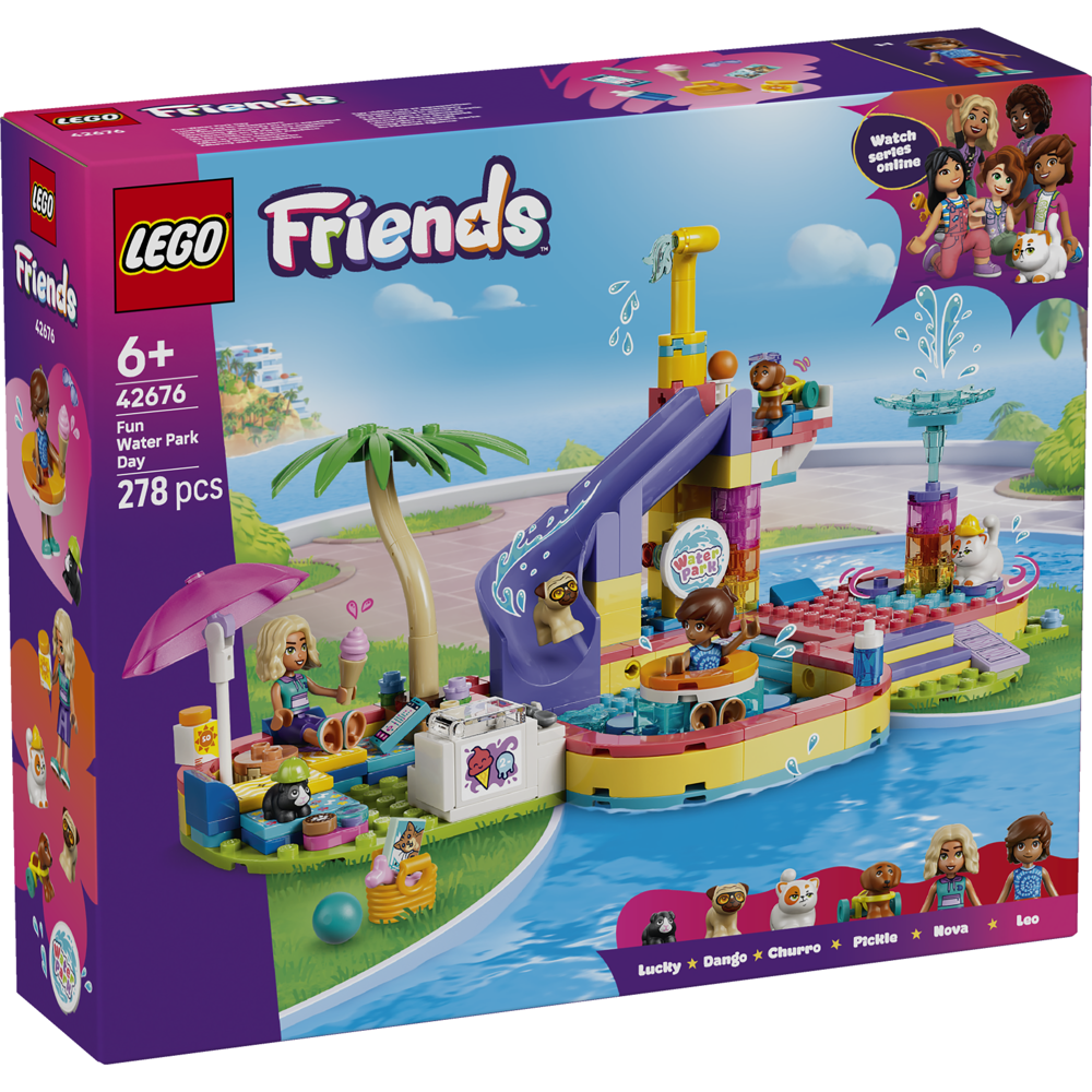  LEGO Friends Fun Water Park Day 42676